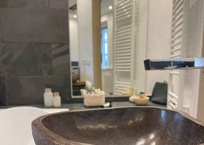 2 Kleine Altstadt-ferienwohnungen Mit Garten & Herz 公寓 巴特克罗伊茨纳赫