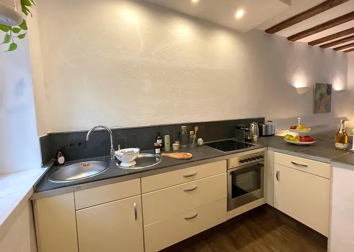 2 Kleine Altstadt-ferienwohnungen Mit Garten & Herz 公寓