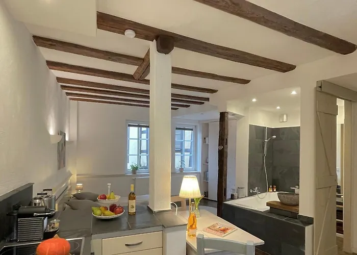 2 Kleine Altstadt-ferienwohnungen Mit Garten & Herz Apartmán